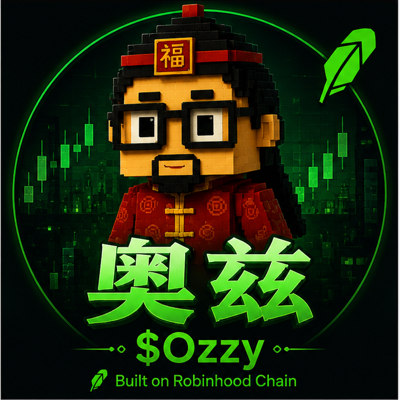 Ozzy, a pixel character in a red Chinese jacket and fortune hat